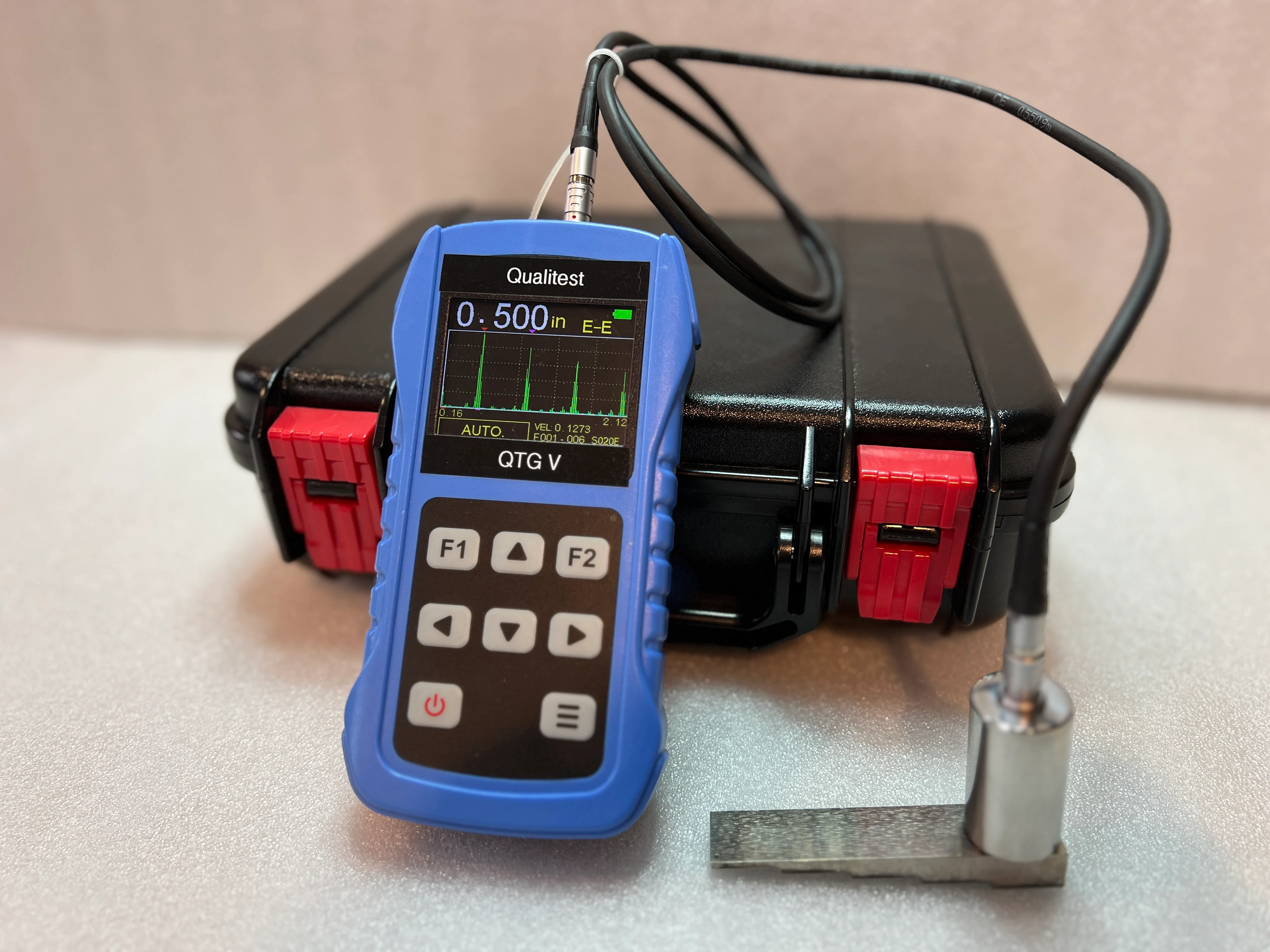 Electromagnetic Thickness Gauge QTG V - No Coupling Gel Required - Image 4